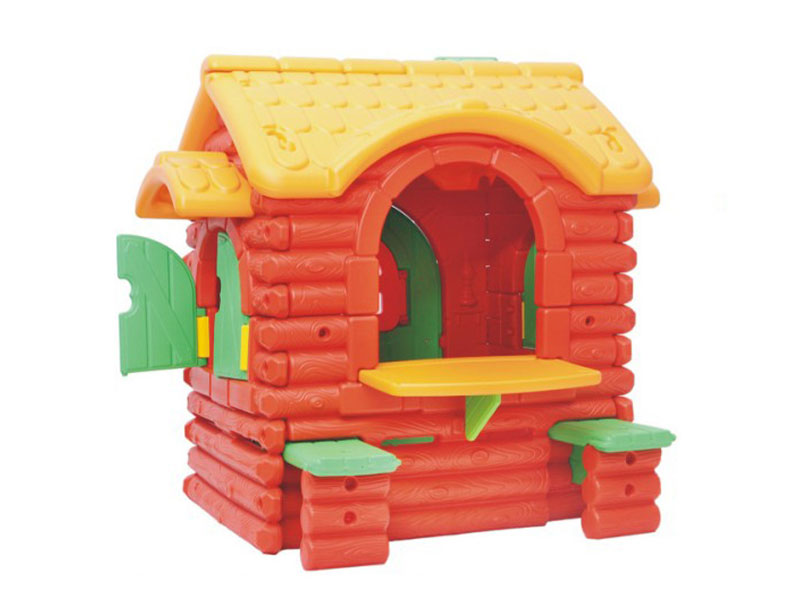 1904儿童彩色塑料玩具森林木屋