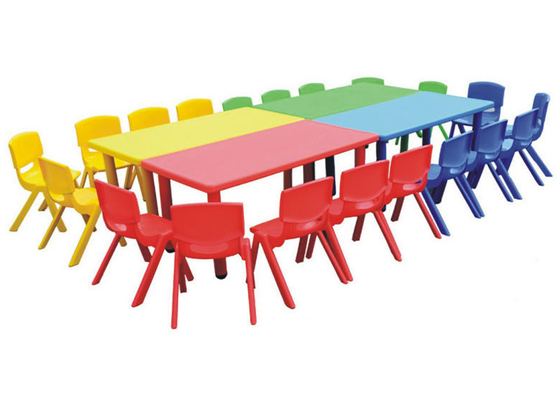 0801幼儿园儿童塑料桌椅