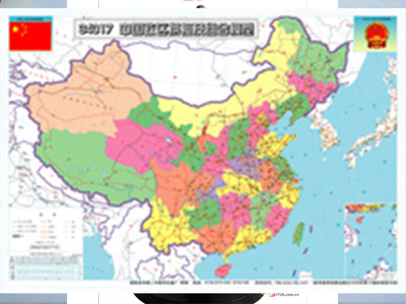 34017中国政区拼接及组合模型地图